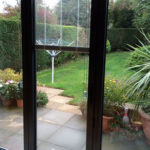 02 Aluminium Bi-fold door with in-glass blinds, Countesthorpe, Leicestershire